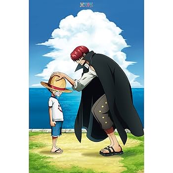 Amazon.co.jp: GB eye ワンピースシャンク&ルフィ 61 x 91.5cm